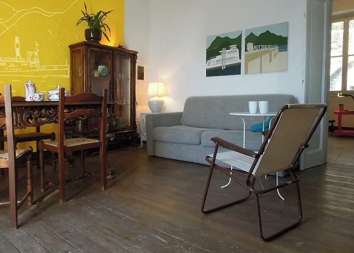 Apartamento Charming House With Private Dock On Argegno